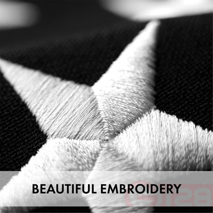 G128 - Thin Red & Thin Blue Line Flag 220GSM Embroidered Spun Polyester 3x5 Ft