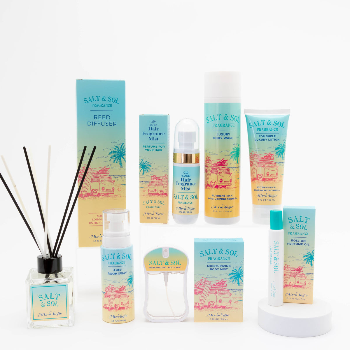 Mixologie - Salt & Sol | Rollerball Perfume Oil Roll On