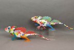 Colorful Metal Lizard