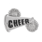 Go! Fight! Win! Cheer Charm