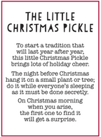 The Little Christmas Pickle