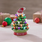 8" LED Ceramic Christmas Tree, Ohio State University