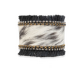 Coal Ridge Hair-on Hide Cuff Bracelet