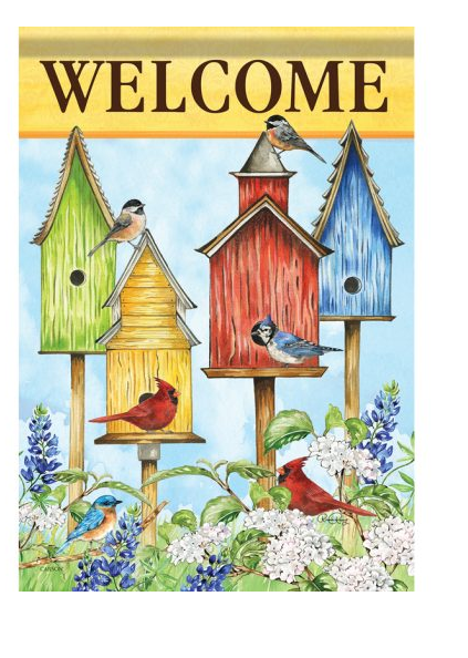 "Colorful Houses" Dura Soft™ Flag