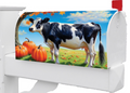 Cow & Pumpkin-Mailbox Makeover