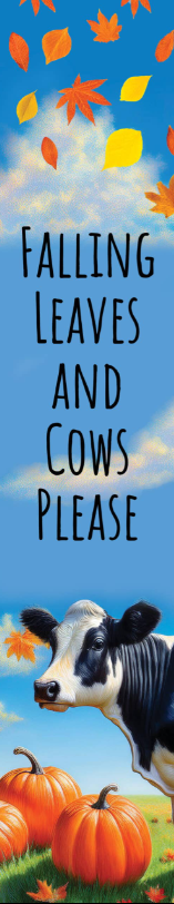 Cow & Pumpkin-Yard Expression