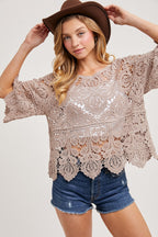 Crochet Lace Top