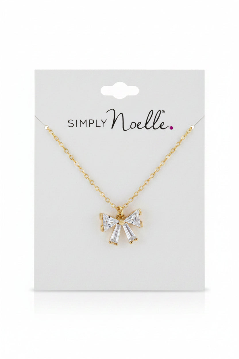 Bow Necklace