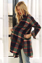 ADORA LA - CEJ1987A - CLASSIC FLANNEL SHACKET