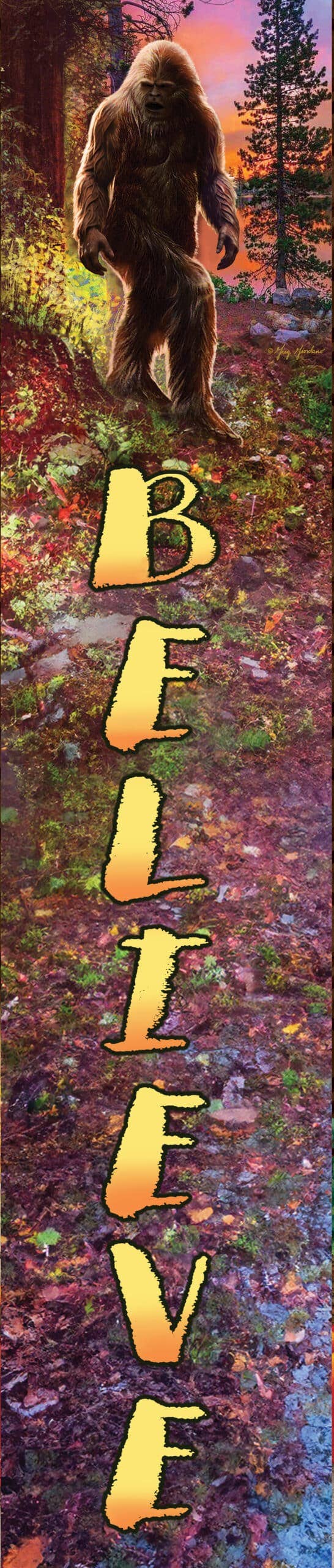 Bigfoot Believe-Yard Expression