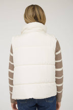 Misty SOLID ZIP UP PUFFER VEST