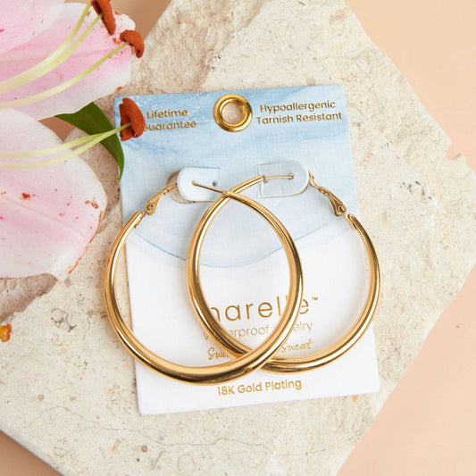 Howard's - Narelle Waterproof Chunky Hoop Earrings