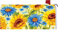 Custom Decor - LG Mailbox Makeover-Sunflower and Daisies