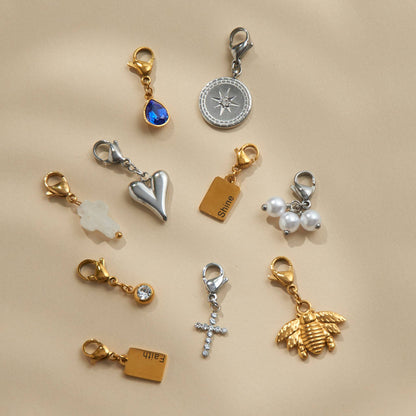 Howard's - Narelle Waterproof Pave Cross Charm