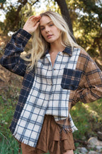 Ashley Plaid Oversize Shacket