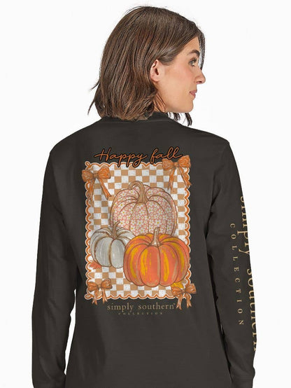 Simply Southern Happy Fall Long Sleeve T-Shirt