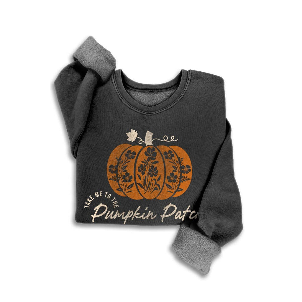 PUMPKIN PATCH MINERAL SWEATSHIRT SHRTandLUV -