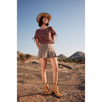 Myra Bag - Cowdie Western Hairon Leather Booties