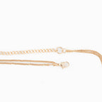 Charm Necklace 17" Collar Multi Pendant Layered Statement