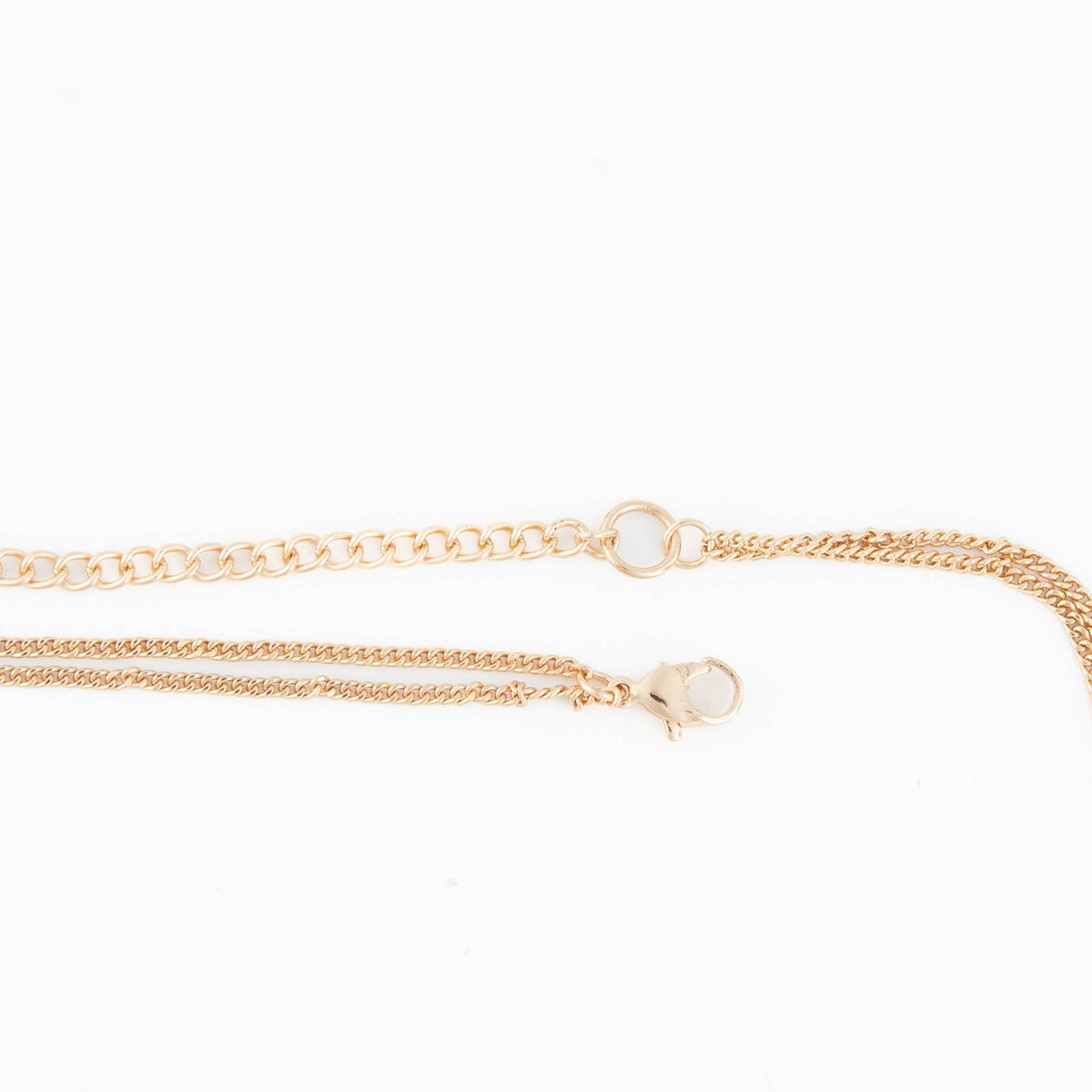 Charm Necklace 17" Collar Multi Pendant Layered Statement