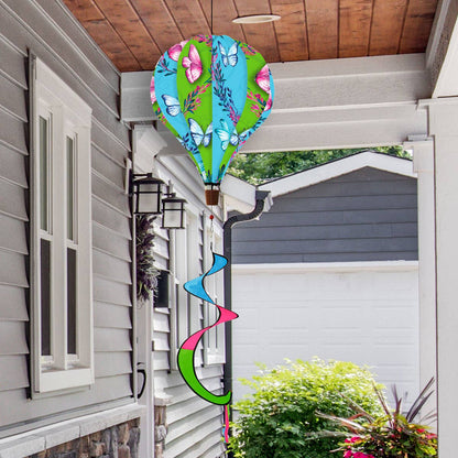 Briarwood Lane - Butterflies Deluxe Hot Air Balloon Spinner