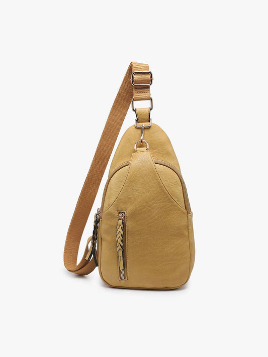 Nikki Dual Compartment Crossbody Sling Bag
