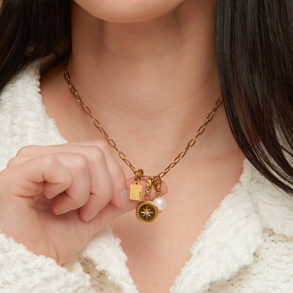 Howard's - Narelle Waterproof 18K Gold Pearl Charm