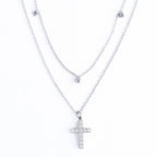 Howard's - Cross Necklace 15" Layer Waterproof Jewelry Narelle Pendant