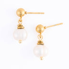 Howard's - Pearl Earrings Drop Freshwater Waterproof Jewelry Narelle