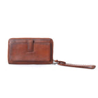 Myra Bag - Myra Zidana Elko Braided Veg Tanned Leather Wallet in Auburn Glow