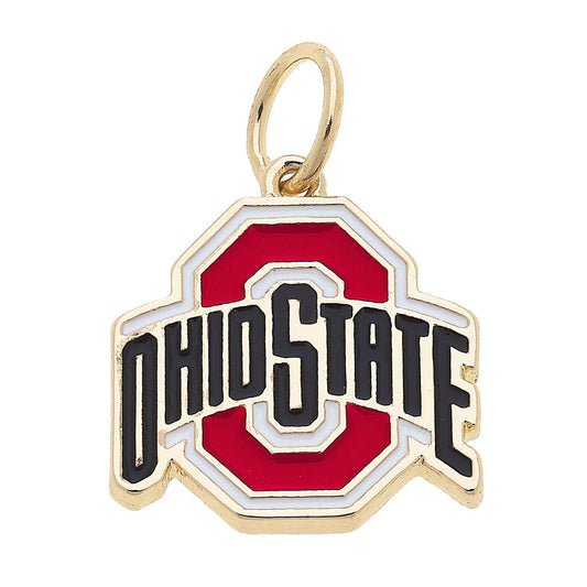 Canvas Style - Ohio State Buckeyes Enamel Logo Charm