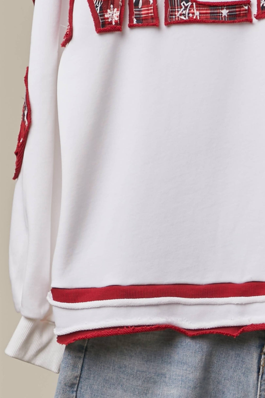 Mello. - Holiday Merry Christmas Letter Sweatshirt