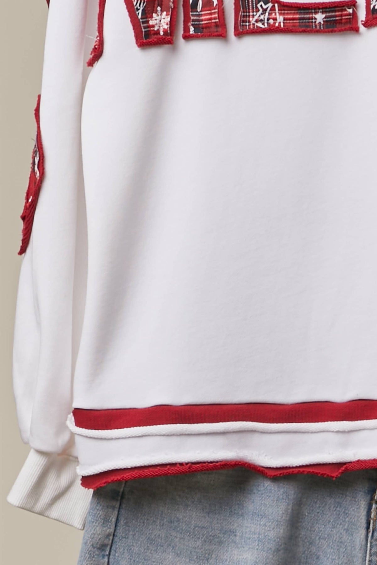Mello. - Holiday Merry Christmas Letter Sweatshirt
