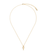 Dainty Cross Necklace - Silver