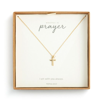 Dainty Cross Necklace - Silver