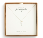Dainty Cross Necklace - Silver
