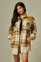 Mazie Plaid Oversized Shacket