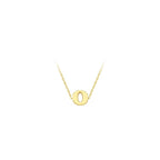 Maya J - Lower Case Mini Initial Necklaces