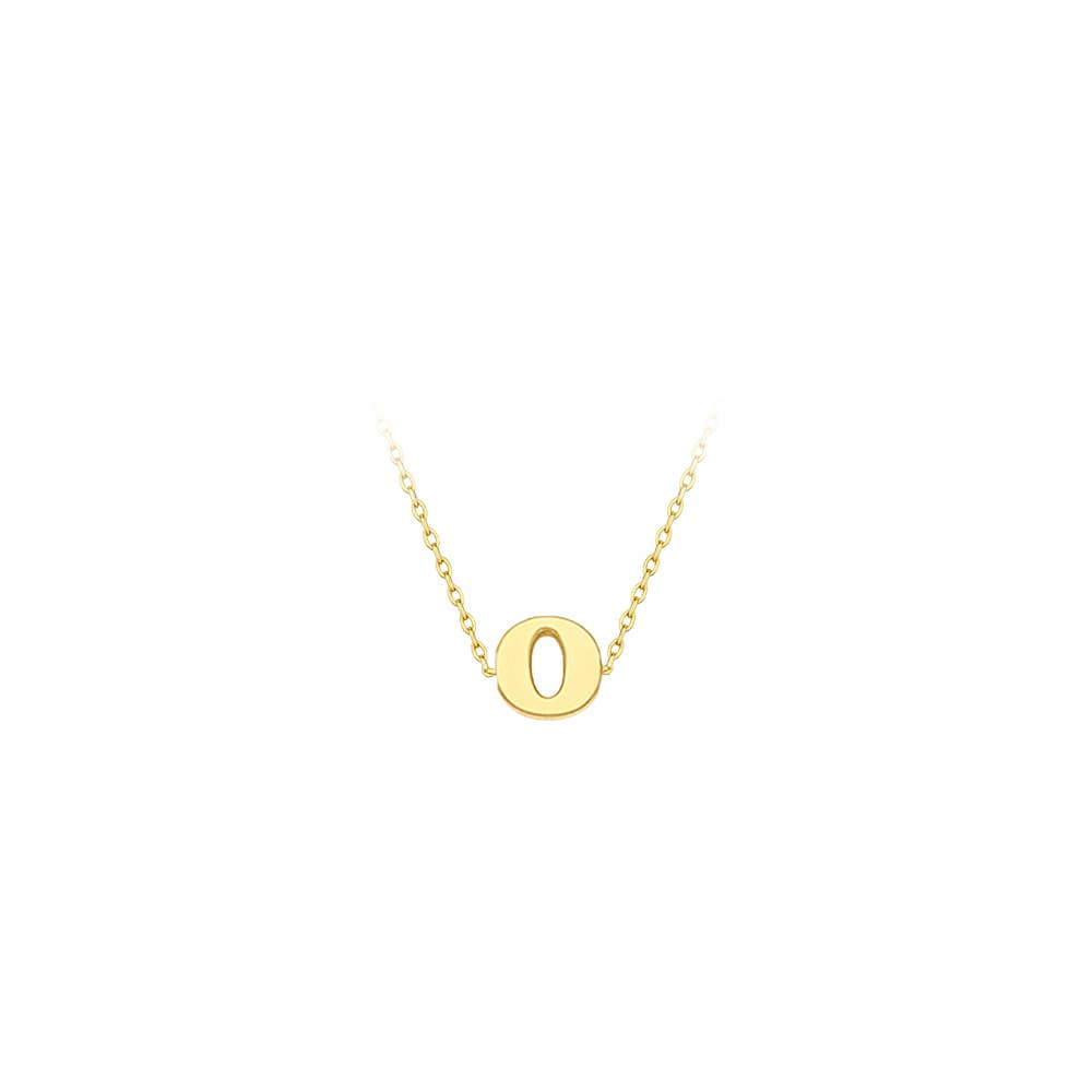 Maya J - Lower Case Mini Initial Necklaces