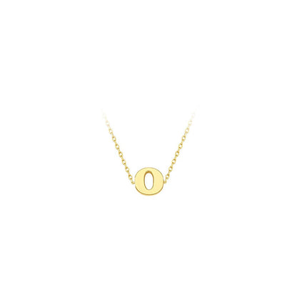 Maya J - Lower Case Mini Initial Necklaces