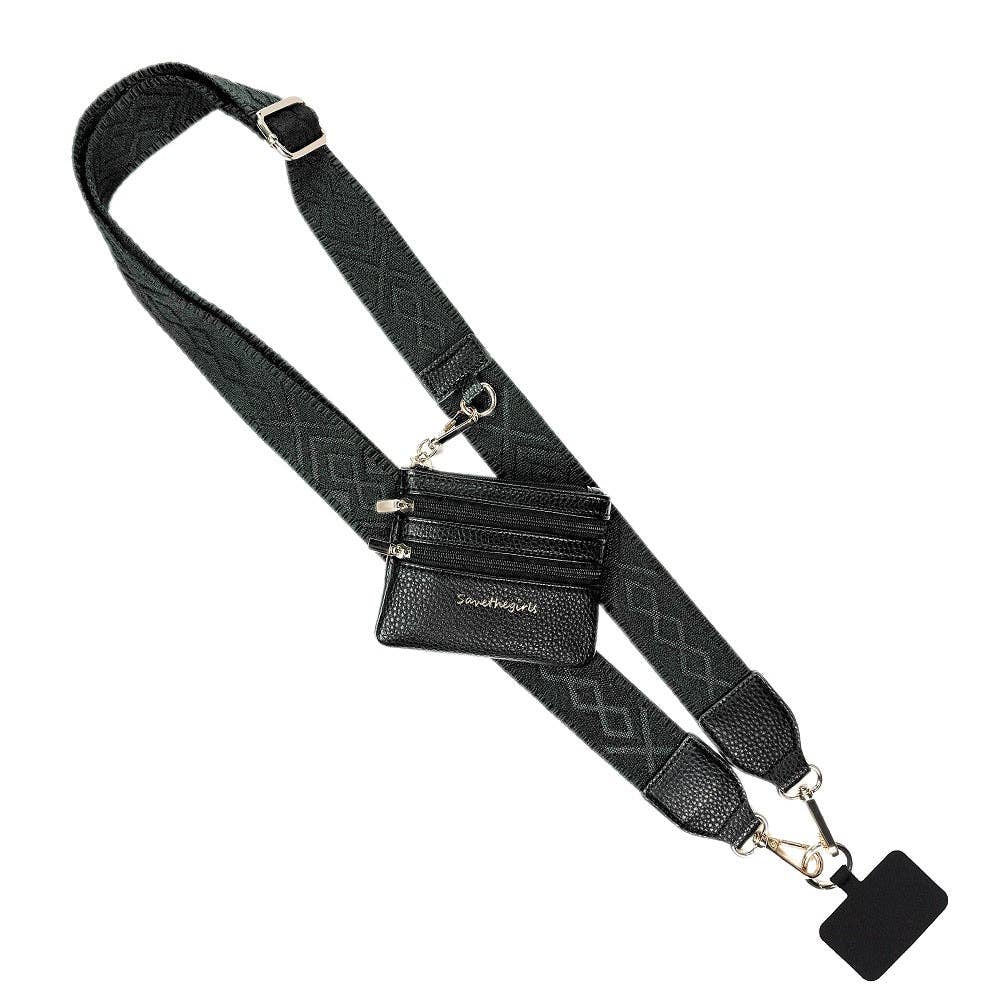 Save The Girls - Clip & Go Strap with Zippered Pouch Classic