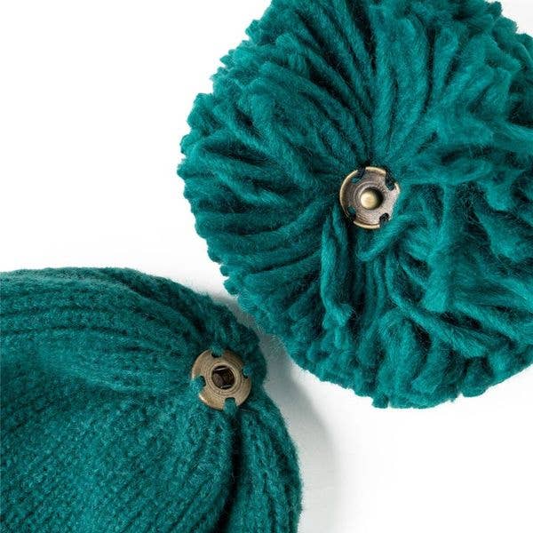 DM Merchandising - Britt's Knits Snap To It Mix & Match Pom Hat Assortment