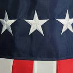Embroidered Stars & Stripes 50" Value Windsock