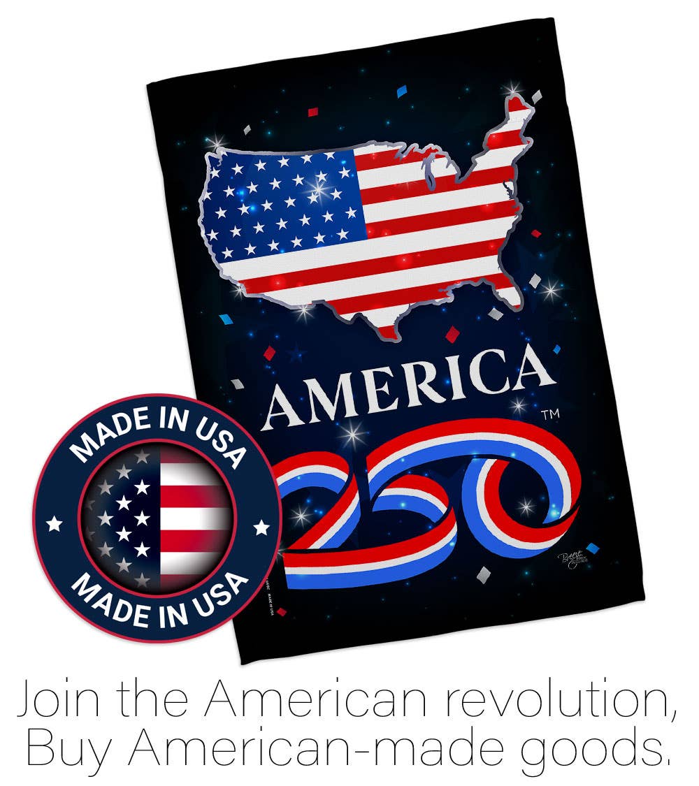 America 250 Flag Celebration USA 250th Home Decor