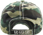Bad Hair Day Washed Vintage Ball Cap