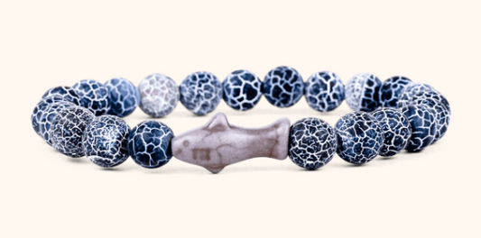 The Voyage Bracelet Deep Blue Whale Shark by Fahlo