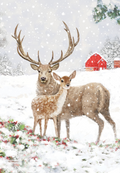 Deer Pair – Flag By Ian Gillibrand