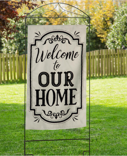 Diamond House Flag Arbor Stand