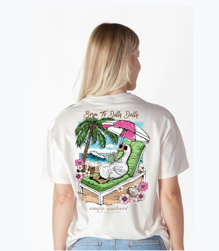 Simply Southern Dilly Dally Goose T-Shirt