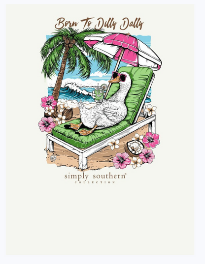 Simply Southern Dilly Dally Goose T-Shirt